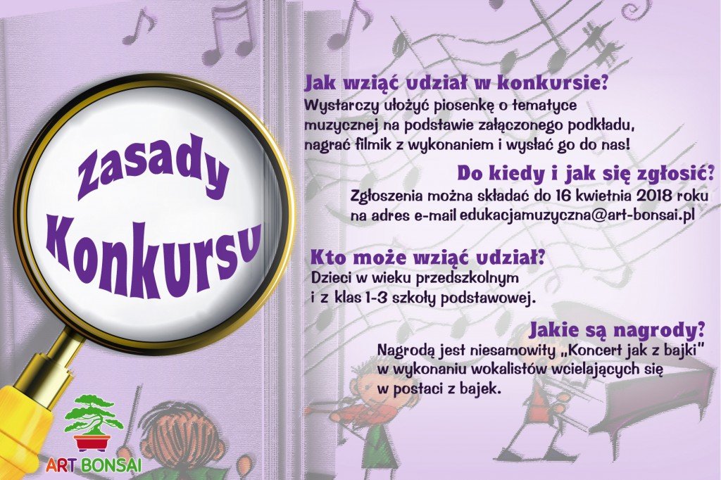 Zasady konkursu