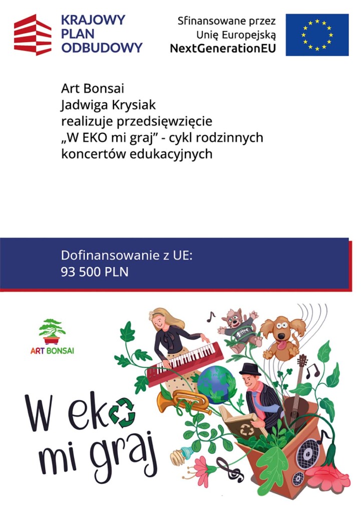 W eko mi graj plakat
